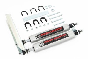 Ford F-250 Steering Stabilizer - Dual - Rough Country - N3 - '80-'98 Ford F-250 Steering Stabilizer - Dual - Rough Country - N3 - '80-'98